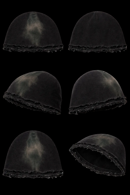 FAINT GHOST DOUBLE BEANIE