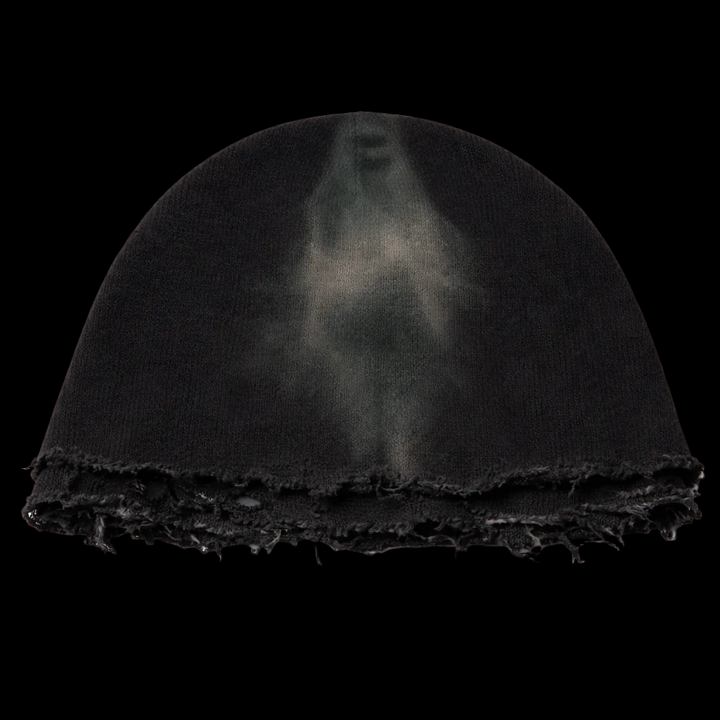 FAINT GHOST DOUBLE BEANIE